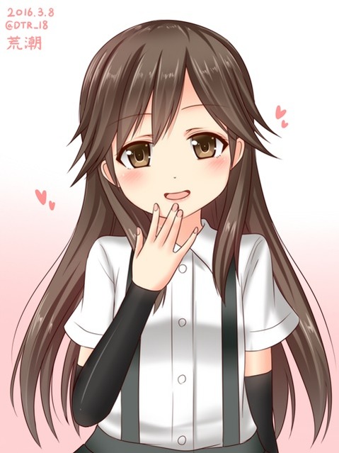 【艦これ】荒潮の二次エロ画像　85枚【艦隊これくしょん】 9