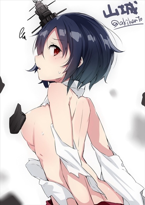 【艦これ】山城の二次エロ画像⑤　25枚【艦隊これくしょん】 1