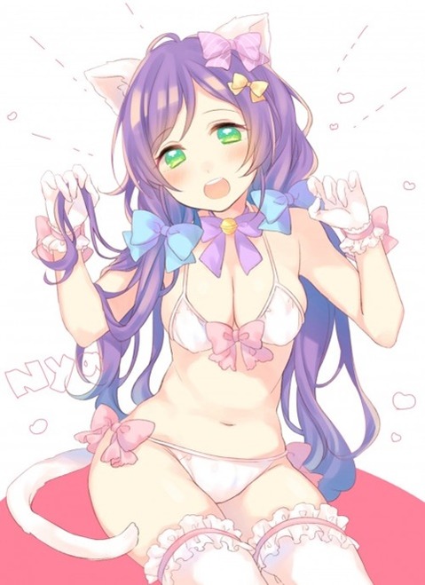 猫耳が可愛い女の子の二次エロ画像①　100枚 39