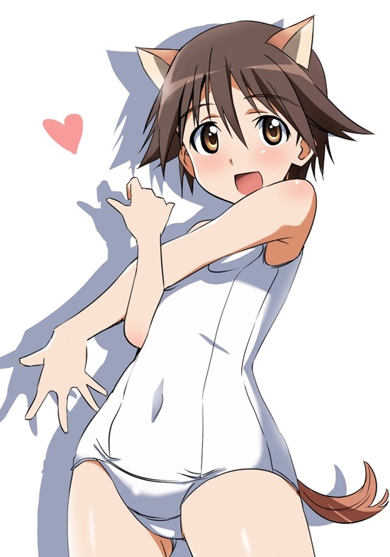 【二次エロ】【ストライクウィッチーズ】ちびっ子キャラ宮藤芳佳ちゃんの可愛い制服画像がみたい！ 16