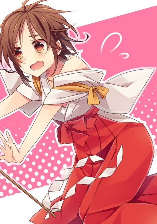 【二次エロ】シンデレラガールズのキュートキャラ道明寺歌鈴ちゃんの巫女服画像がみたい！ 9