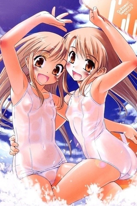 スク水(スクール水着)を着てる可愛い女の子の二次エロ画像①　100枚 28
