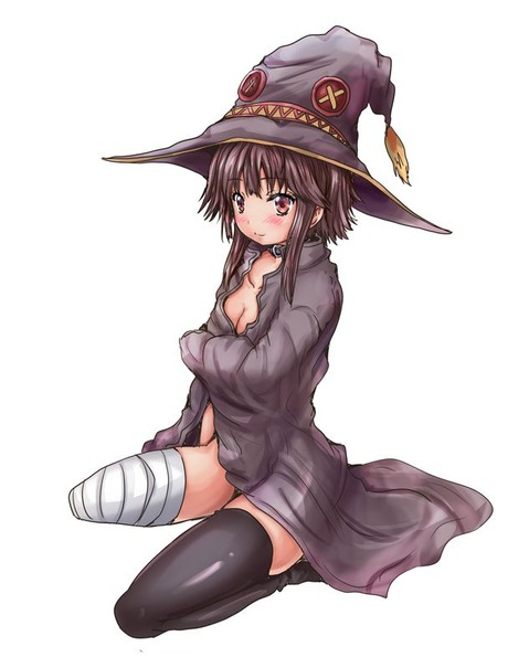 【このすば】めぐみんの二次エロ画像②　50枚【この素晴らしい世界に祝福を！】 45