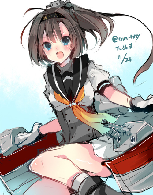 【非エロ】【二次】【艦これ】駆逐艦、秋月（あきづき）の制服コスチューム画像がみたい！ 20