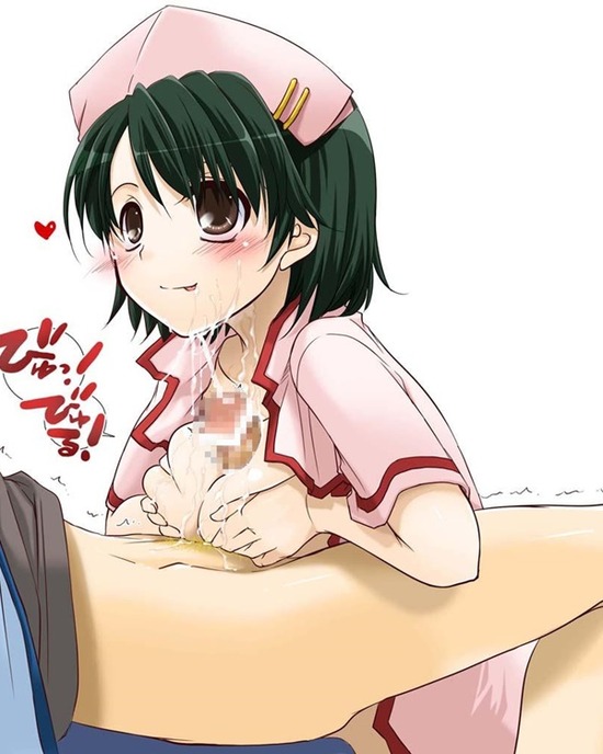 【二次エロ】ぐぅカワな二次キャラにシコシコされて精子を絞り取られてる二次エロ画像が見たい！ 3