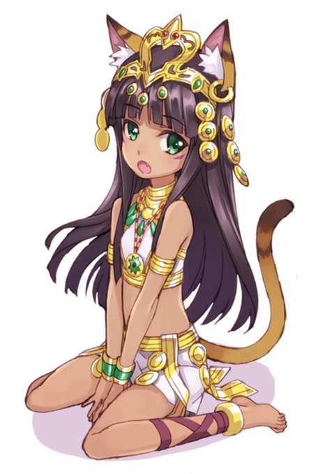 褐色肌がセクシーな女の子の二次エロ画像④　100枚 44