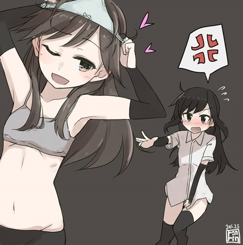 【艦これ】荒潮の二次エロ画像　85枚【艦隊これくしょん】 26