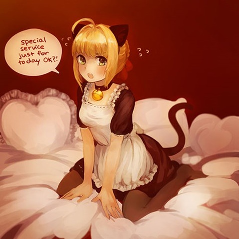 猫耳が可愛い女の子の二次エロ画像⑤　100枚 84