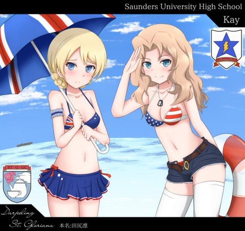 【ガルパン】ダージリンの二次エロ画像　100枚【ガールズ＆パンツァー】 84