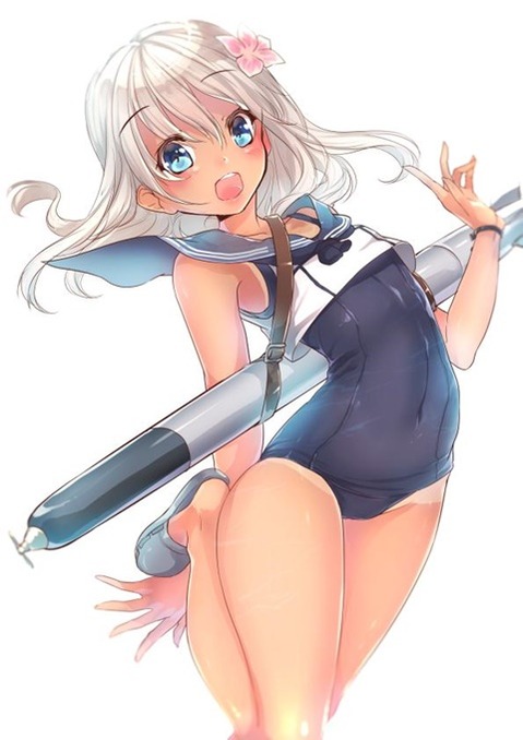 スク水(スクール水着)を着てる可愛い女の子の二次エロ画像⑥　100枚 71