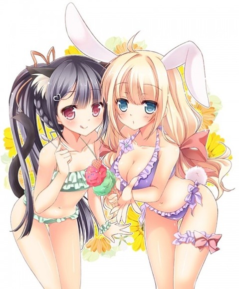 うさ耳が可愛い女の子の二次エロ画像③　100枚 7