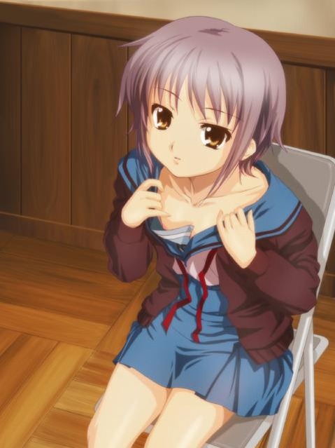 【涼宮ハルヒの憂鬱】長門有希の二次エロ画像　50枚 44