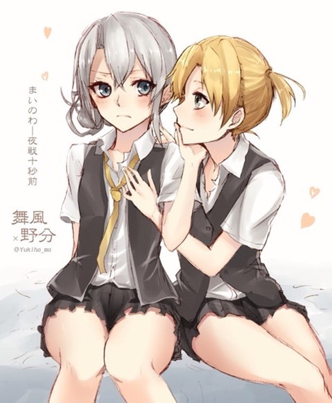 【艦これ】野分・舞風の二次エロ画像　100枚【艦隊これくしょん】 53