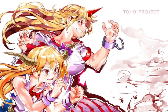 【二次エロ】【東方Project】角が生えた二次キャラ、星熊勇儀姐さんの爆乳オッパイにハマりそうな画像がみたい！② 16