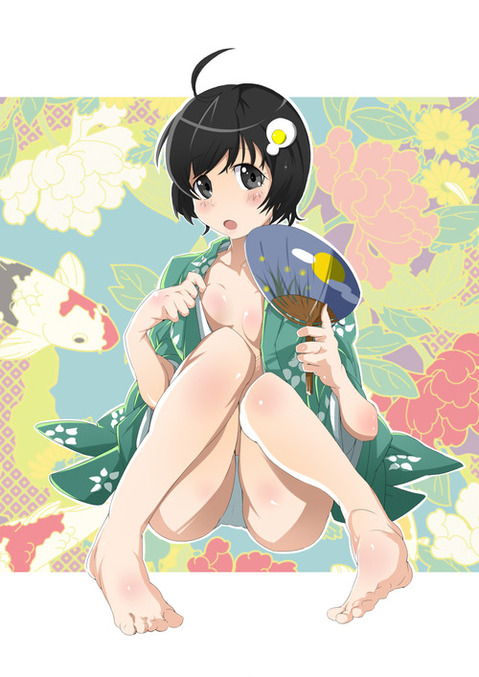 【物語シリーズ】阿良々木月火の二次エロ画像　100枚 76