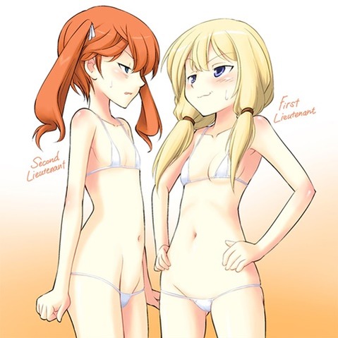 貧乳・微乳・ちっぱいな女の子の二次エロ画像㉜　25枚 15