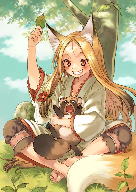 【二次】狐耳な女の子の可愛い画像が見たい！ 9 14