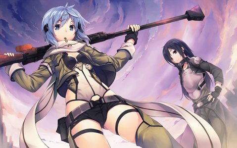 【SAO】シノン(朝田詩乃)のエロ画像　100枚【ソードアート・オンライン】 55