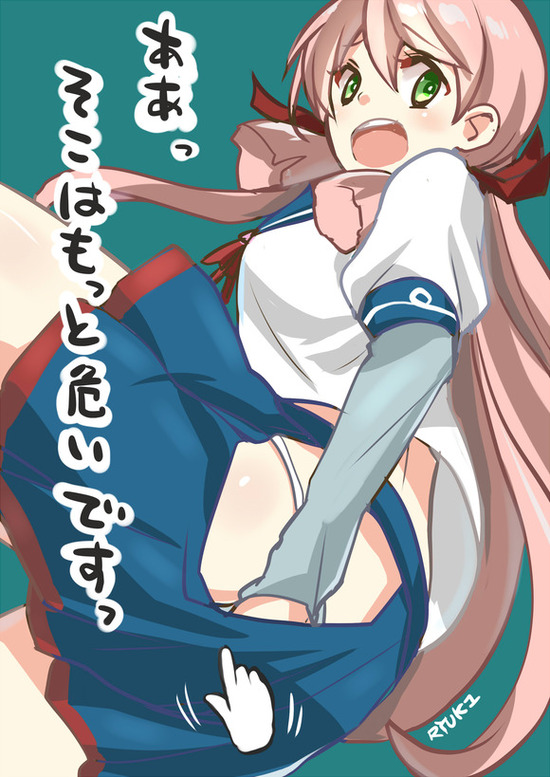 【二次】【艦これ】ピンク髪が萌えまくりな後背位（あかし）のプチエロ制服画像がみたい！ 2