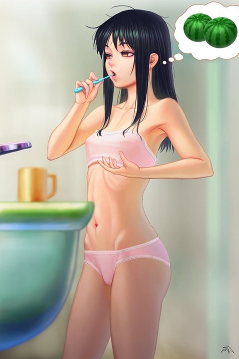 貧乳・微乳・ちっぱいな女の子の二次エロ画像㉕　25枚 11