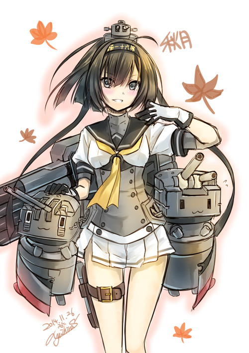 【非エロ】【二次】【艦これ】駆逐艦、秋月（あきづき）の制服コスチューム画像がみたい！ 4