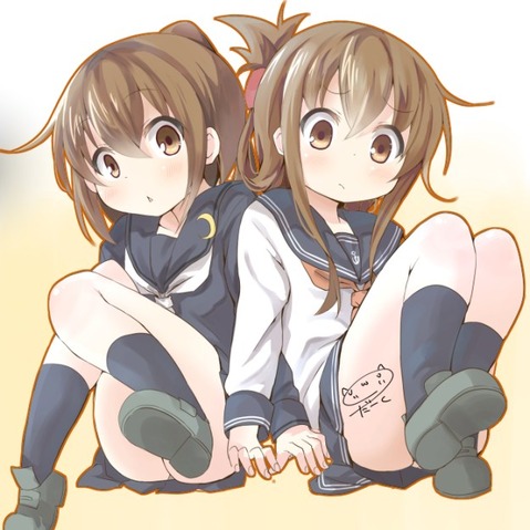 【艦これ】文月の二次エロ画像　90枚【艦隊これくしょん】 71