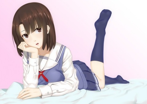 【冴えカノ】加藤恵の二次エロ画像　100枚【冴えない彼女の育て方】 79