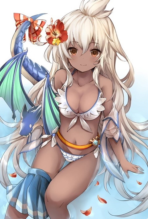 褐色肌がセクシーな女の子の二次エロ画像①　100枚 58