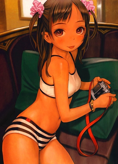 褐色肌がセクシーな女の子の二次エロ画像②　100枚 22