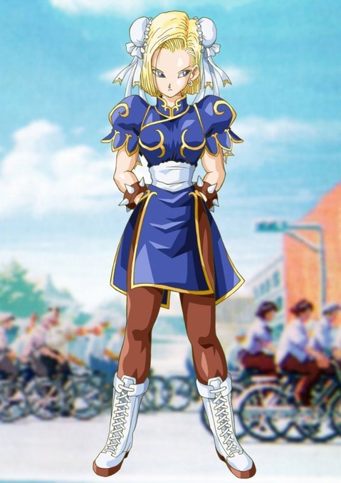 【ドラゴンボール】18号の二次エロ画像①　100枚【DRAGON BALL】 8