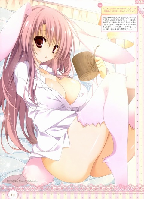 うさ耳が可愛い女の子の二次エロ画像⑤　100枚 20