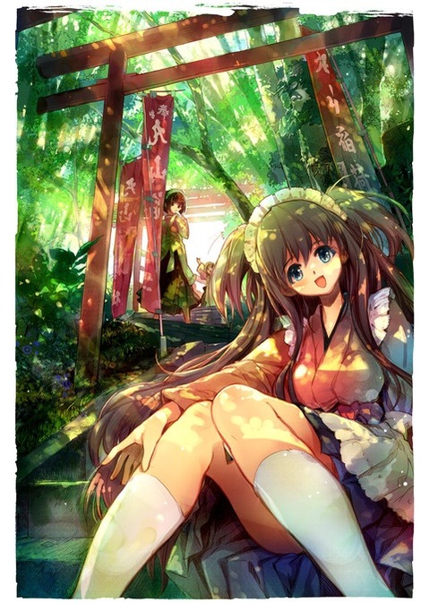 ツインテールの女の子の二次エロ画像③　100枚 60