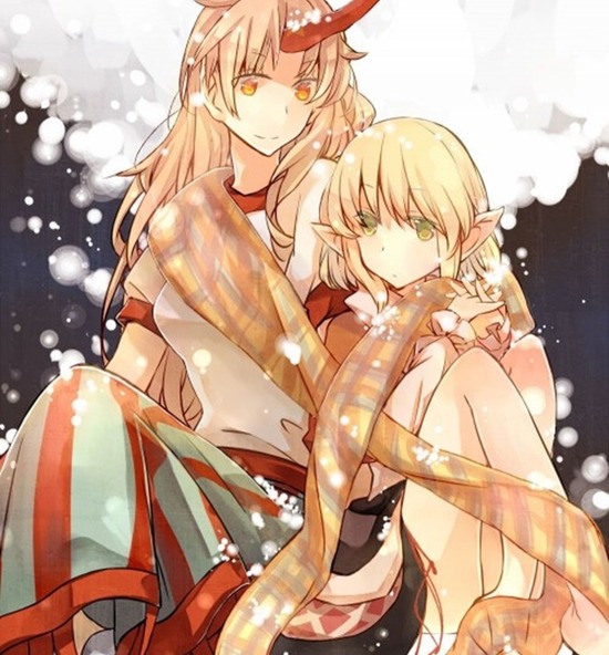 【二次エロ】【東方Project】角が生えた二次キャラ、星熊勇儀姐さんの爆乳オッパイにハマりそうな画像がみたい！② 2