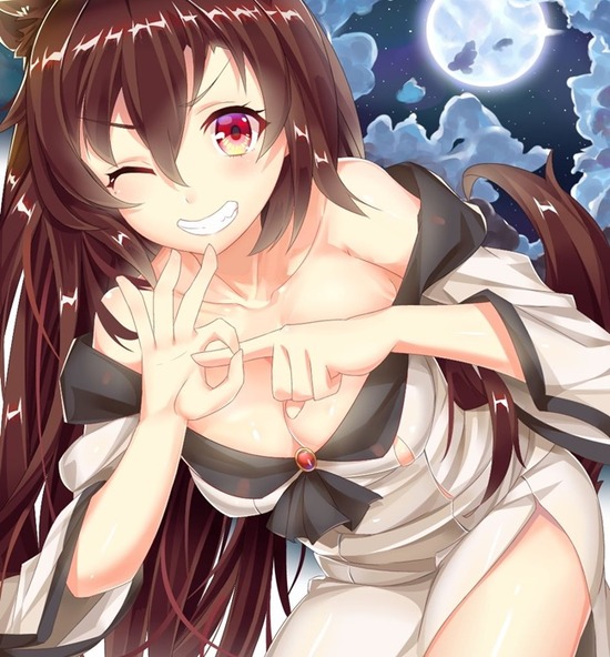 【二次エロ】【東方】孤独な東方ウルフキャラ今泉影狼ちゃんのエロい乳首とオッパイ画像がみたい！ 6