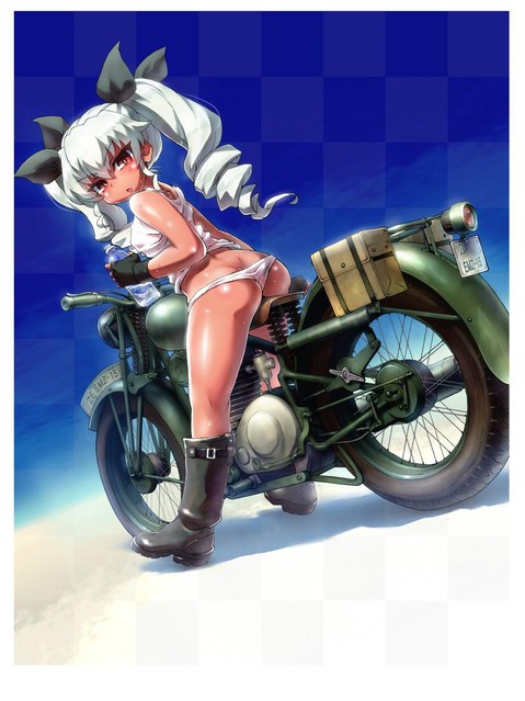 【ガルパン】アンチョビ(安斎千代美)の二次エロ画像　50枚【ガールズ＆パンツァー】 40