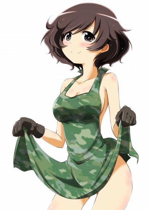 【ガルパン】秋山優花里の二次エロ画像　100枚【ガールズ＆パンツァー】 23