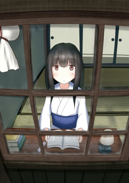 【非エロ】【二次】部屋の窓から外を眺めている女の子の画像がみたい！　２ 12