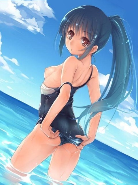 ポニーテールが可愛い女の子の二次エロ画像⑥　25枚 15
