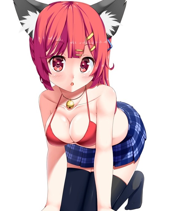 【二次エロ】【ロリ】童顔で可愛らしいロリ娘なのに巨乳！ギャップがエロい画像がみたい！ 15