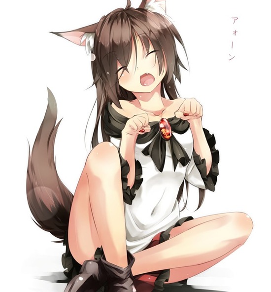 【二次エロ】【東方】孤独な東方ウルフキャラ今泉影狼ちゃんのエロい乳首とオッパイ画像がみたい！ 7