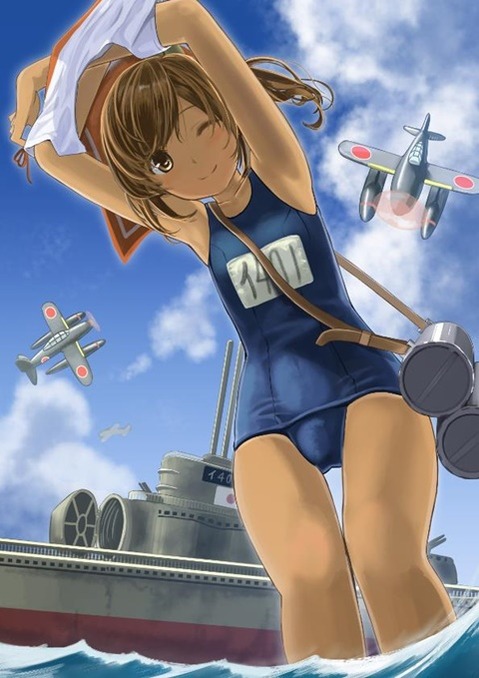 【艦これ】伊401の二次エロ③　50枚【艦隊これくしょん】 35