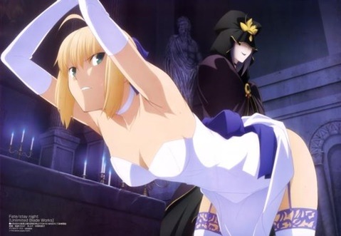 【Fate】セイバーの二次エロ画②　100枚 66