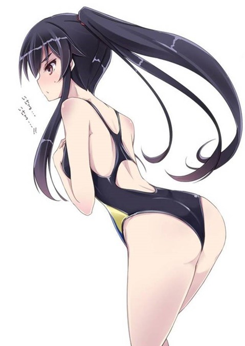 ポニーテールが可愛い女の子の二次エロ画像⑮　25枚 5