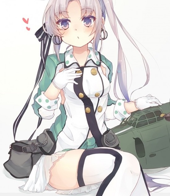 【二次エロ】【艦これ】巨乳＆パイパンまんこがエロすぎる秋津洲ちゃんのセクシー画像がみたい！ 8