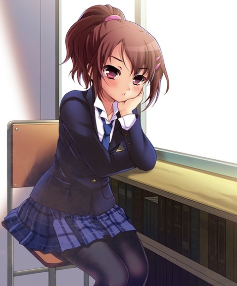 ポニーテールが可愛い女の子の二次エロ画像⑩　25枚 7