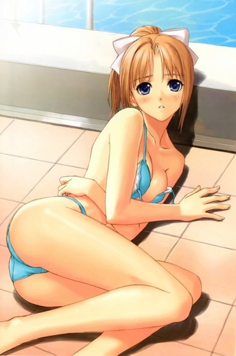 ポニーテールが可愛い女の子の二次エロ画像⑥　25枚 21