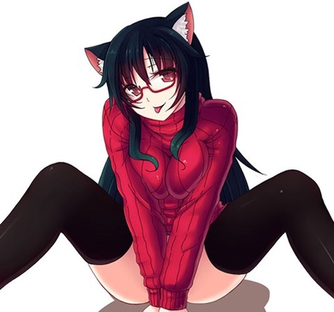 猫耳が可愛い女の子の二次エロ画像②　100枚 94