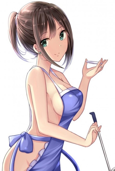 裸エプロンがエロくて仕方ない二次エロ画像㉕　25枚 2