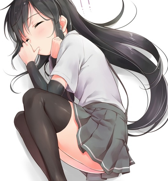 【非エロ】【艦これ】学生服が似合い過ぎる朝潮ちゃん萌えキュン画像がみたい！ 3