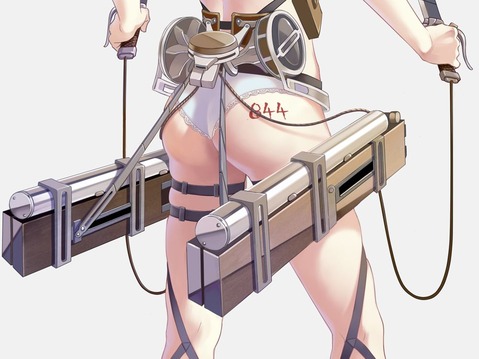 【進撃の巨人】ミカサ・アッカーマンの二次エロ画像②　100枚 81